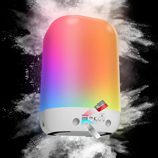 Musky Led Display Alarm Clock With Bluetooth Speaker Musky Led Display Alarm Clock With Bluetooth Speaker